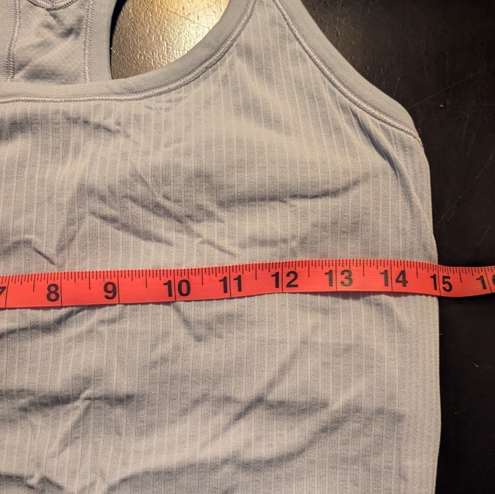 Lululemon Ribbed Tank Top - Sage Green - Picture 4 of 6